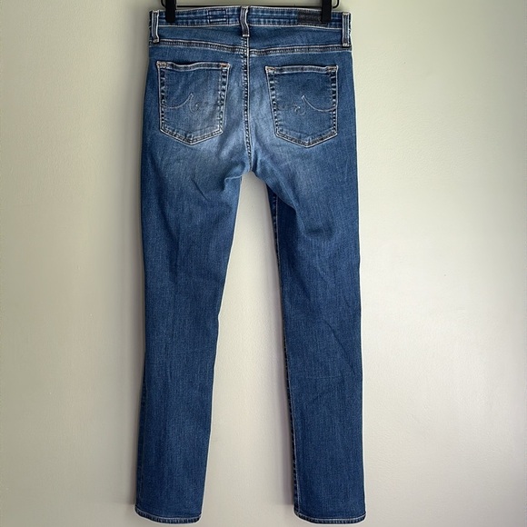 Adriano Goldschmied Harper Essential Straight Jeans Whiskering Faded Flaw 27 - Picture 2 of 9